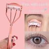 Щипцы для завивки ресниц из нержавеющей стали с расческой Частичные щипцы для завивки натуральных ресниц Стойкая стереоскопическая укладка портативный инструмент для макияжа накладных ресниц Красота студент-новичок