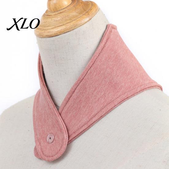 Windproof Neck Scarf Thermal Warmer for Winter Cold Weather, Silk Velvet Wrap, Fleece Lined Breathable Wrap Gaiter with Hidden Snap Fastening