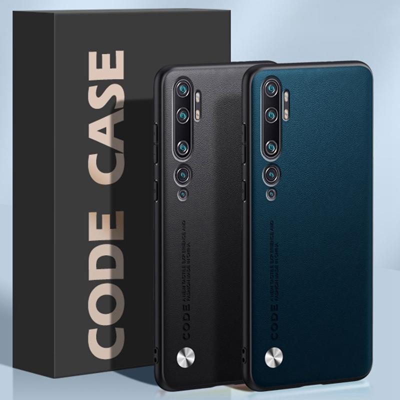 Роскошный чехол из искусственной кожи для Xiaomi Mi Note 10 Pro Note10, задняя крышка, матовый силиконовый защитный чехол для телефона Xiaomi Mi CC9 Pro