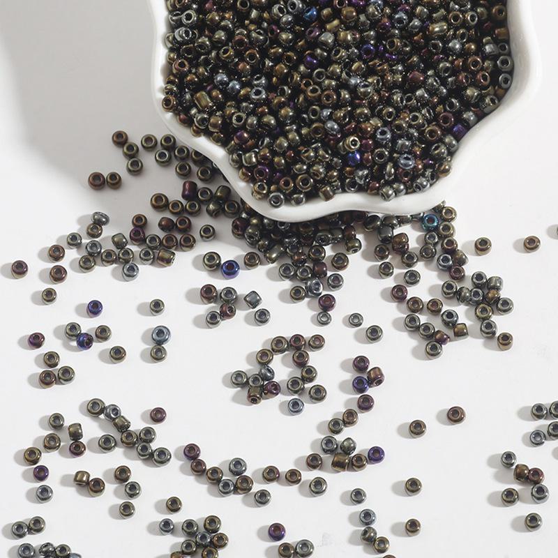 Аксессуары из бисера своими руками: Металлические рисовые бусины, стеклянные бусины из проса, рассыпчатые бусины для вышивки крестом в фантазийных цветах