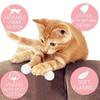 Игрушка с кошачьей мятой, котенок, самостоятельная игра, охота, пиналка, интерактивная игрушка для прорезывания зубов, мягкая плюшевая пиналка для домашних кошек, котят