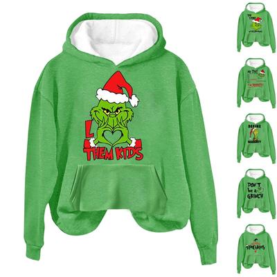 Женский осенне-зимний пуловер с принтом, толстовка с капюшоном, флисовая модная толстовка с длинными рукавами