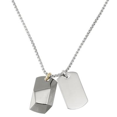 Подвеска на шею с двойной пластиной DX1143040 [Дизель] [Товар]