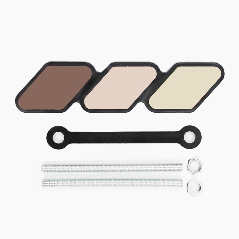 Tricolor Mesh Grille Emblem Sticker for Toyota 4Runner, Tacoma, Tundra