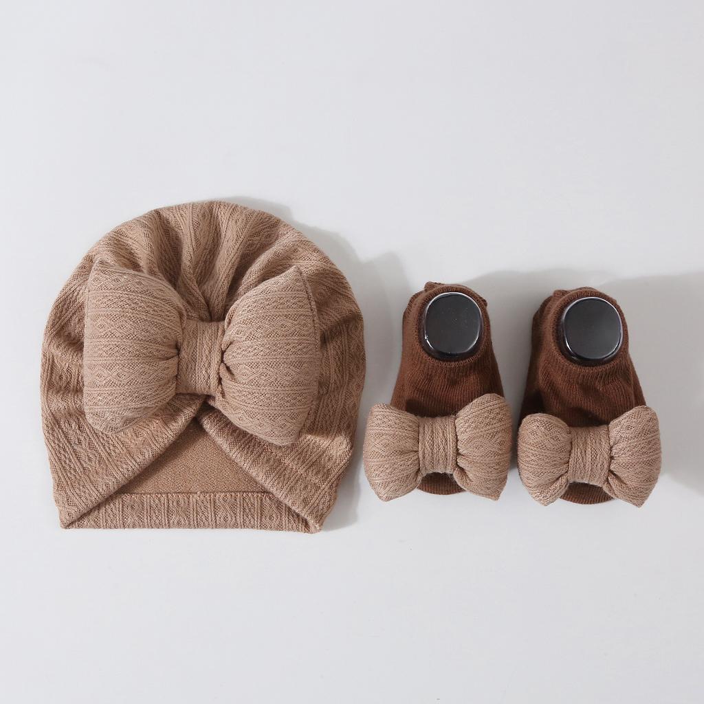 1 комплект милых носков-бини для малышей, мальчиков и девочек, простые однотонные носки-тюрбаны для новорожденных, реквизит для фотосъемки новорожденных