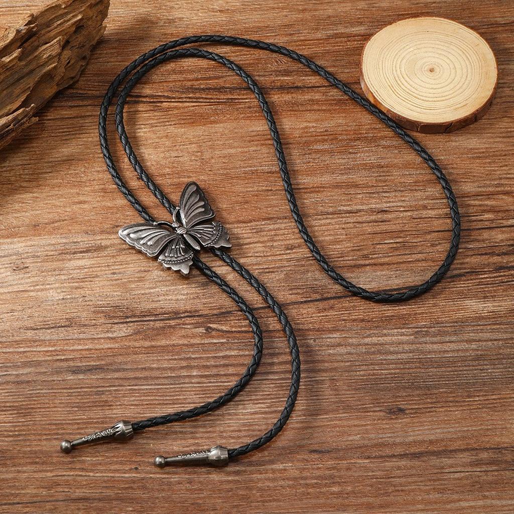 1 шт./2 шт. Застежка-бабочка Боло для мужчин женщин жениха свадебное ожерелье западный ковбой галстук-боло для рубашки