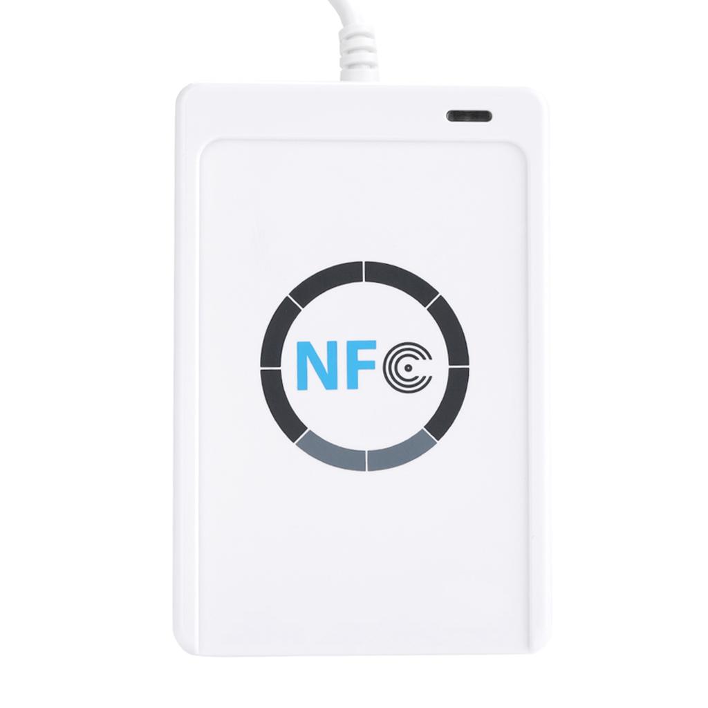 NFC RFID считыватель и писатель ACR122U ISO 14443A B Бесплатное программное обеспечение в белом цвете