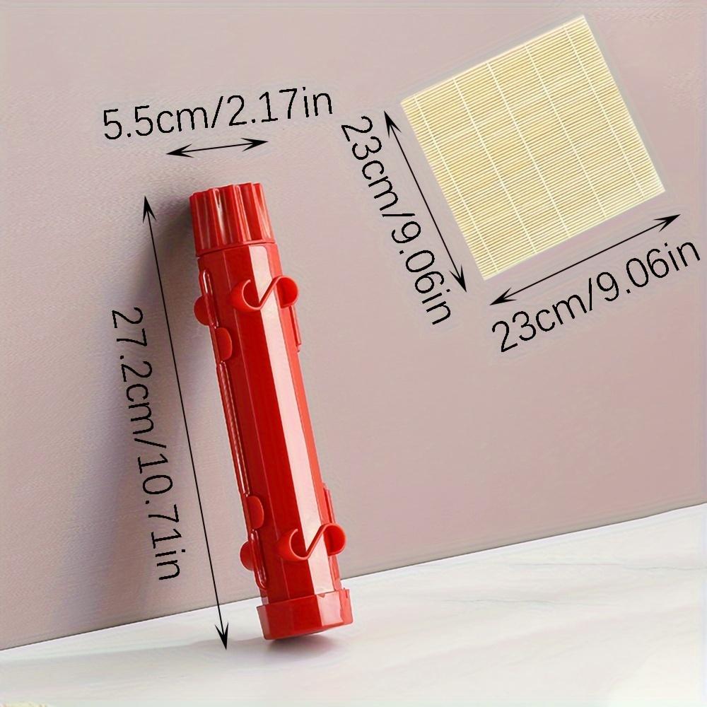 2 шт./набор Пластиковая DIY Форма для полосатых суши Удобный набор инструментов для приготовления рисовых шариков для суши Подходит для приготовления завтрака, обеда и ужина Удобный