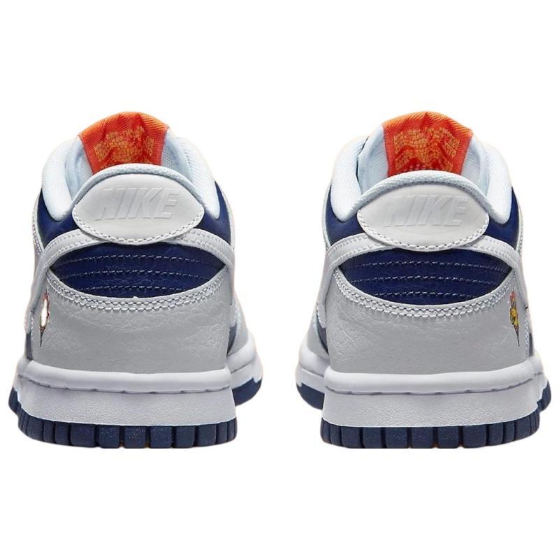 Nike Кроссовки Nike Dunk Low 'UV Reactive Photon Dust Midnight Navy' для девочек FN6968-025
