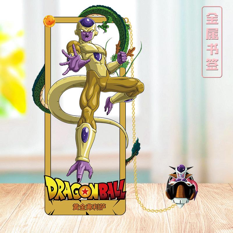 DRAGON BALL Металлическая закладка, Зажим в стиле аниме, Идеально для студентов и фанатов