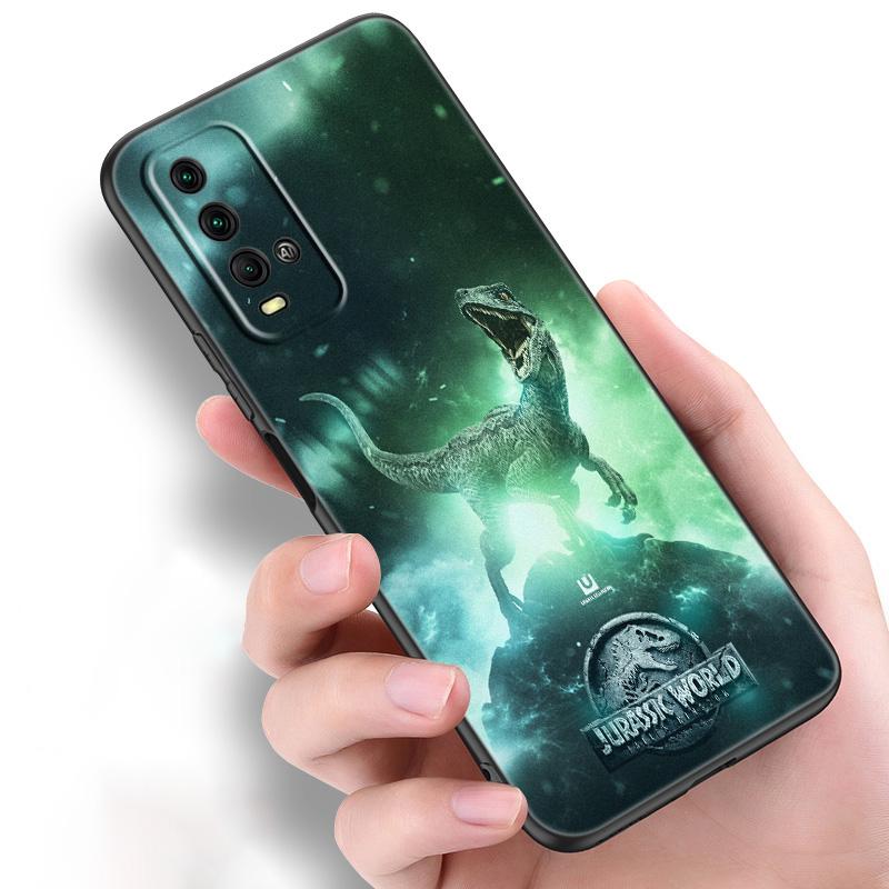 Силиконовый чехол для телефона «Мир Парка Юрского периода» для Xiaomi Redmi Note 11 10 9 8 Pro 11T 10T 10S 9S 8T 9 9A 9C 9T, черный мягкий чехол