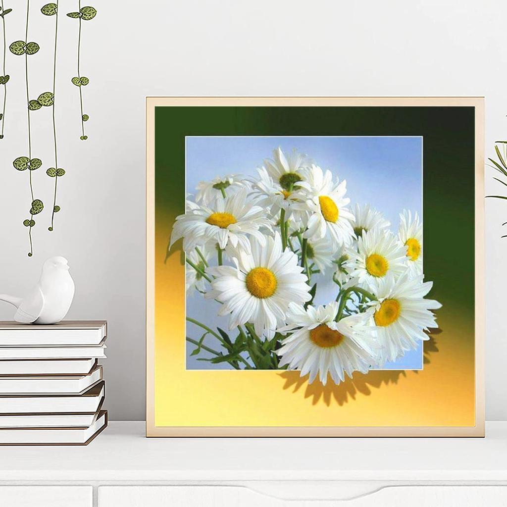 DIY Алмазная картина Дейзи Набор для вышивки крестом Мозаика Искусство Алмазная картина Полный круг/Квадратный алмаз Украшение дома