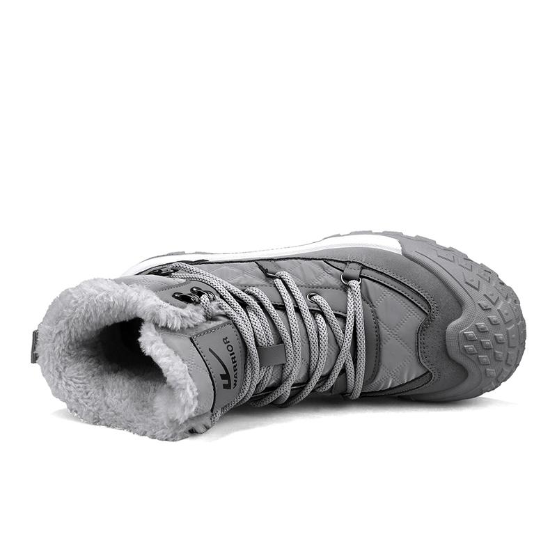 Warrior Высокие походные ботинки Повседневные Спортивные Модные Универсальные Модные Нескользящие Износостойкие Поддерживающие Баланс Тепло Увеличенное Сцепление WBN(JS)-245702