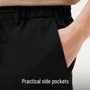 GXG.JEANS Men's Black Tapered Casual Dress Pants