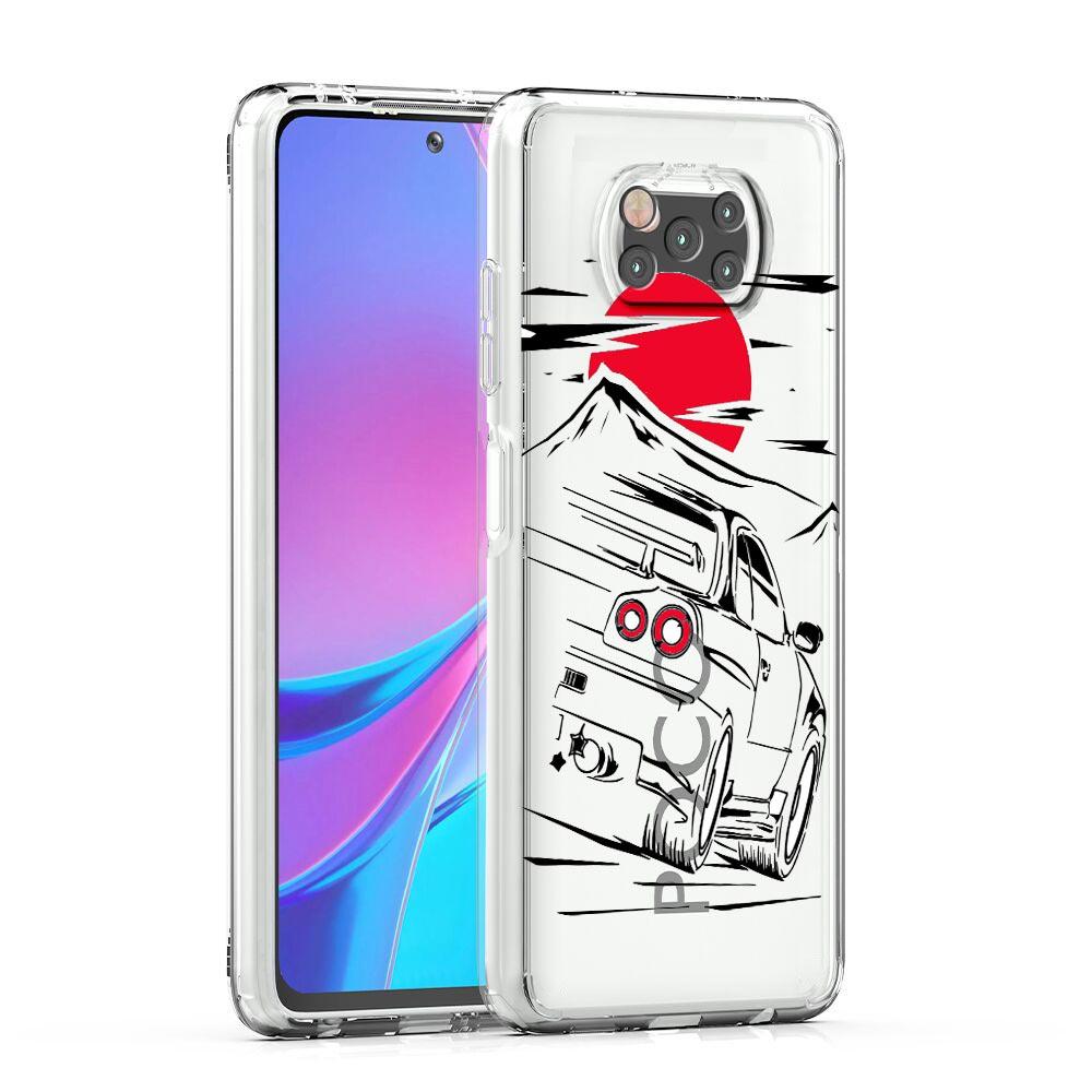 Япония JDM спортивные автомобили мужской чехол для телефона для Xiaomi Mi 12T 10 12 Lite 11 Ultra 11X 11T Pro 11i Poco X4 X3 NFC F3 F4 M3 M4 чехол