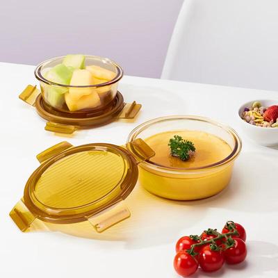 Набор стеклянных контейнеров для хранения продуктов