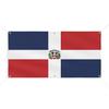 Bannière Drapeau De La République Dominicaine 6 Oeillets 170x340cm En Polyester