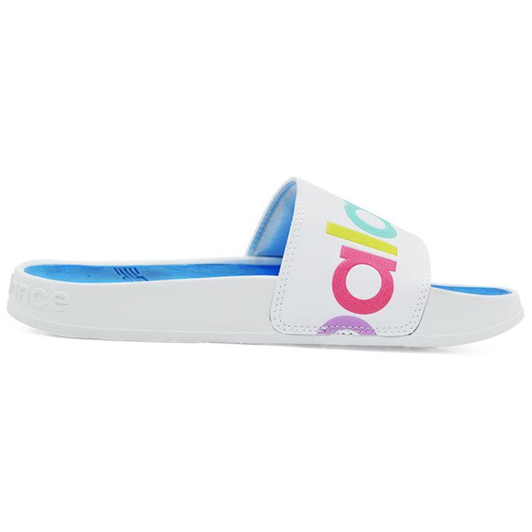 New Balance NB 200 Удобные Универсальные Шлепанцы Женская Обувь Белый Синий SWF200A1