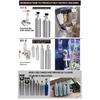 Аквариумный DIY CO2 регулятор W21.8/CGA320/G3-4/G5-8/TR21/3-8unf газовая баллонная гайка стыковочного типа клапан понижения давления CO2 для аквариума
