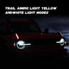 Ford Bronco Hood Handle Light Set: Black, ABS+Metal
