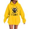 Women's Fashion Casual Long Sleeve Loose  Printed Sweatshirt