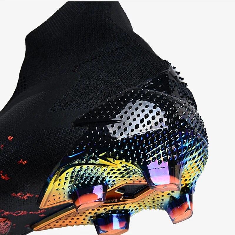 Модная футбольная обувь, дешевая спортивная обувь, оптовая продажа, футбольные бутсы с высоким голеностопным суставом для мужчин