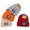 100% Merino Wool Computer Knitted Unisex Adult Beanie Solid Color Winter Outdoor Warmth Perfect Travel Gift AG Made in China