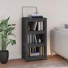 VidaXL Bookcase Grey 50x35x97 Cm Solid Pine Wood 821706