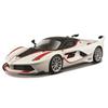Bburago Масштаб 1/24 Ferrari FXX K №75 Белый / Металлическая модель автомобиля, Готовая модель, 18-26301 (#75)