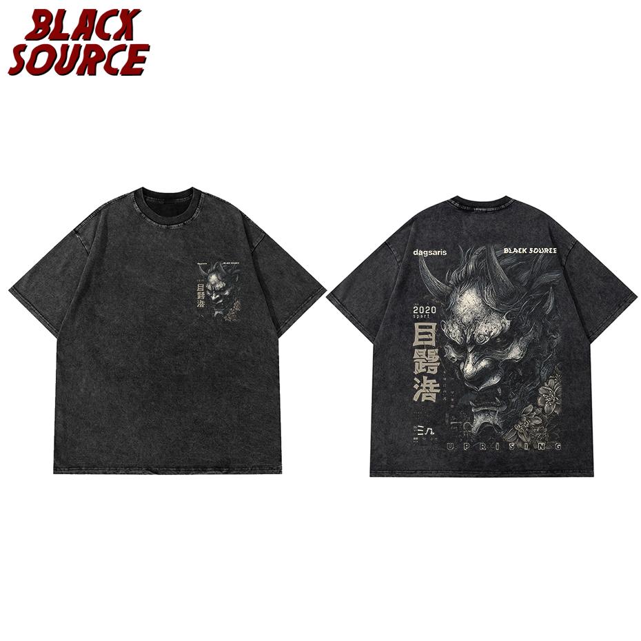T Summer Illustration Pattern Ghost Unstoppable Desire Boundless Rage Suitable for Spring and Summer Unisplendour
