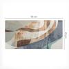 Abstract Waves Desk Pad for Keyboard and Accessories 90x45 cm