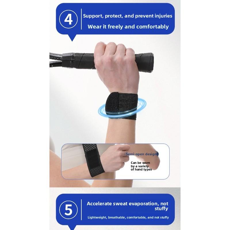 Slim Mesh High-elastic Protective Sleeve for Badminton, Basketball, Cycling, Fitness, Tendon Protection Against Sprains, Sports Wristband
