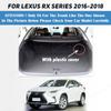 Коврик в багажник автомобиля для LEXUS RX 5-Seat 2016 2017 2018, автомобильные аксессуары на заказ, интерьер автомобиля