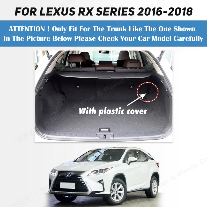 Коврик в багажник автомобиля для LEXUS RX 5-Seat 2016 2017 2018, автомобильные аксессуары на заказ, интерьер автомобиля