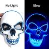 LED Light LED Cold Light Mask Horror Luminous Skull Mask Fashion Party Supplies  Party Makeup Ball