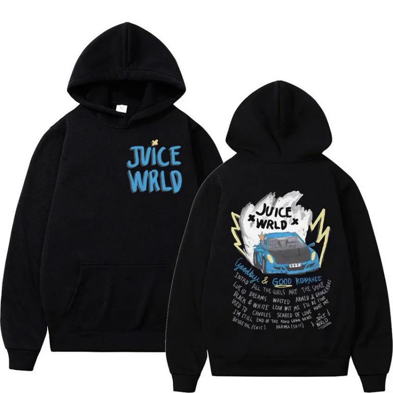 2024 Anime Print Retro Dark Hoodies: Unisex European & American Style Sweatshirts