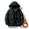 Cotton-padded Winter Cotton-padded Men's Thickened Warm Couple's Hooded Loose Version Winter Jacket Casual Outdoor Men