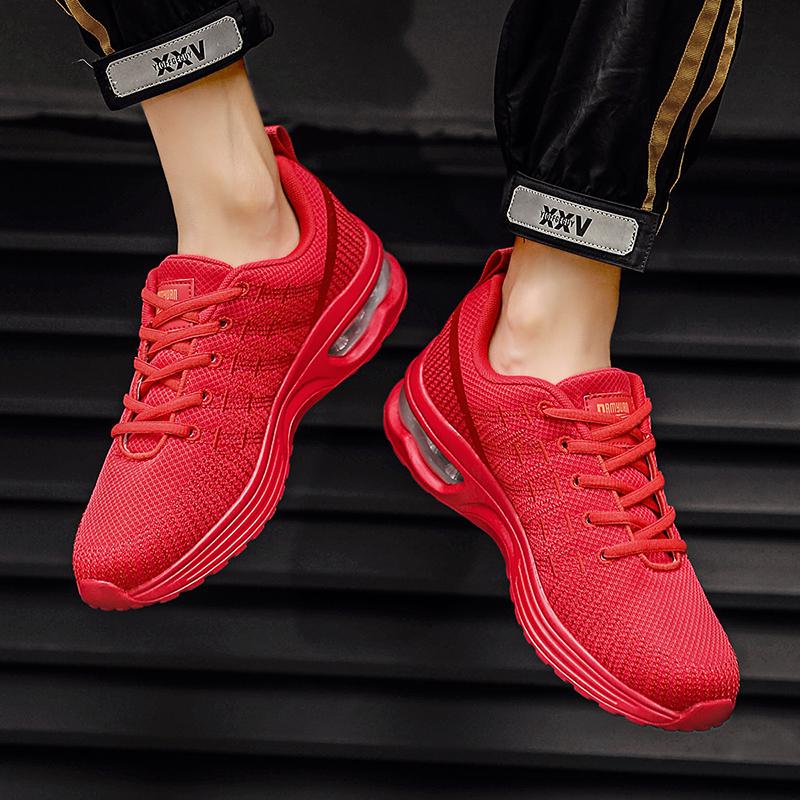 Кроссовки мужские и женские на воздушной подушке, удобная спортивная обувь для бега, мужская дизайнерская обувь для бега, повседневные кроссовки для тенниса 35~46 для мужчин