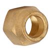 10Pcs Flare Tube Fitting Brass 3 8in Nut Air Conditioning Copper Pipe Tube Extension Butt