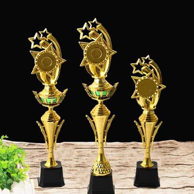 Золотой Пластиковый Кубок Победителя Кубки Победы Трофеи Кубок Награждения Идеально Подходит для Школьного Спортивного Дня и Общественных Турниров