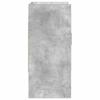 Wall Mounted Shelf Wall Bracket Concrete Grey 80 x 36 x 80 cm Wood Based Material