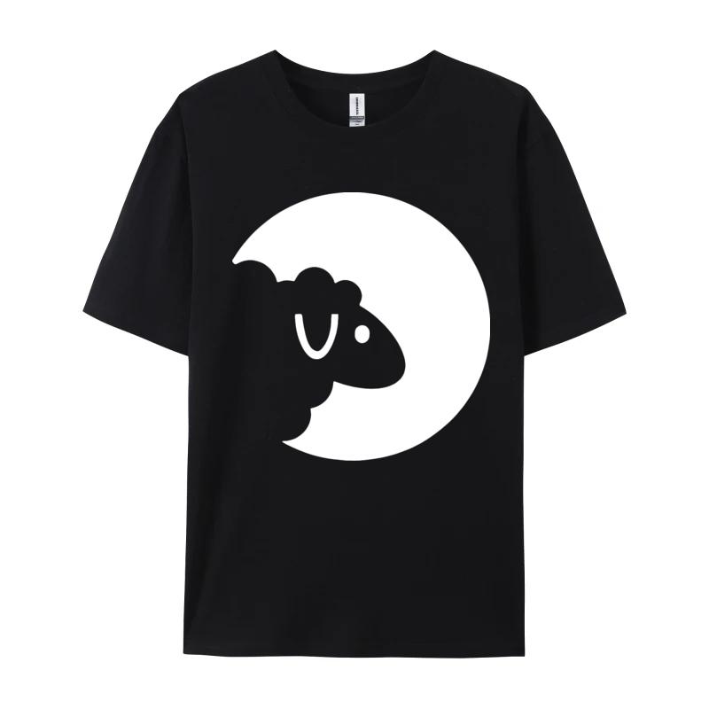 Sheep Moon Tshirt Vintage Tshirt Cotton Tees For Unisex Design Top TShirts Short Sleeve Brand New blouses