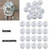 Pack of 20 Plastic Beads Chain Crimp Stops Roller Curtain Blind Limit Buckles Beaded Chain Stoppers Blind Accessories