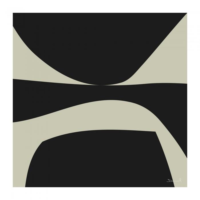 Печать на холсте в форме Дэна Хобдея в рамке