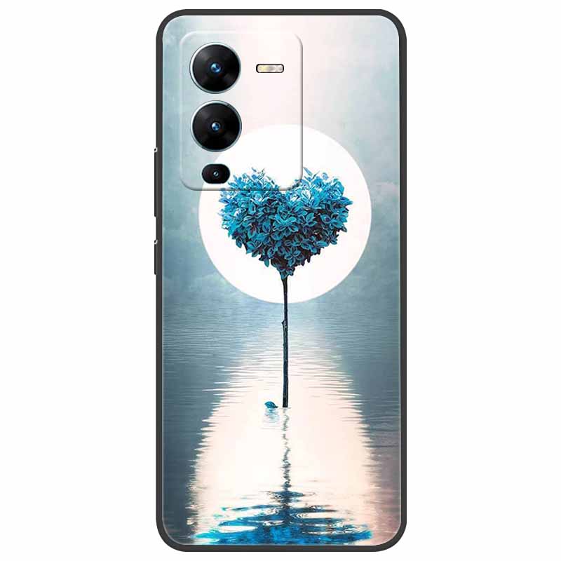 Для vivo V25 Pro Чехол V2158 Мягкий Силиконовый ТПУ Чехол для телефона Для vivo V25 Pro 5G Чехол Ударопрочный Capa V 25 Pro V25Pro Coque Крутой