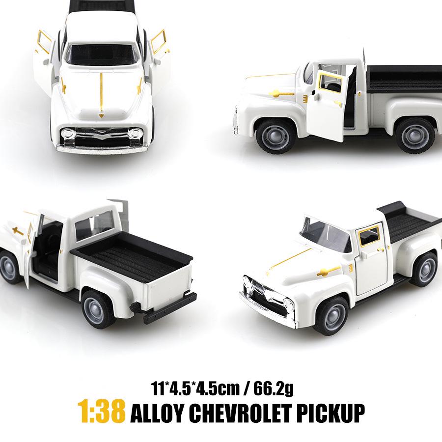 Винтажная красная ретро модель пикапа из сплава от Мияниси Тацуя