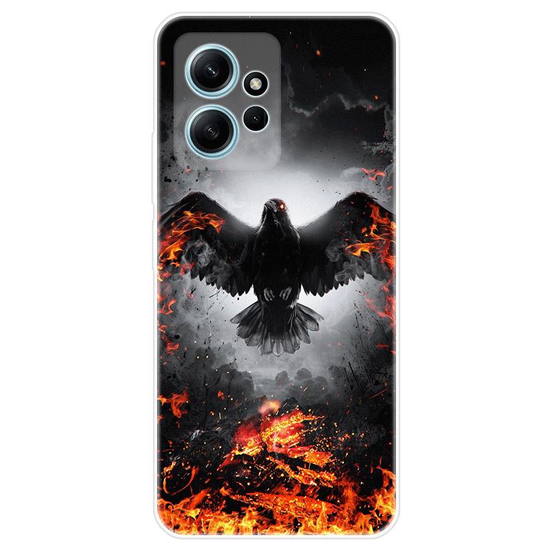 Для Xiaomi Redmi Note 12 Note12 4G чехол Мягкая силиконовая задняя крышка Мультяшный чехол для телефона Разнообразие