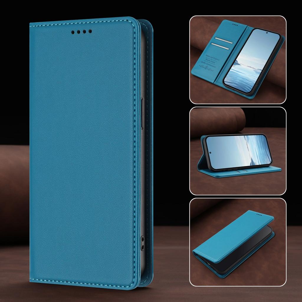 Magnetic Wallet Flip Leather Case For Xiaomi Poco M8 M7 M6 Pro M6 Plus M5 M5S M4 Pro M3 Phone Cover For Coque Poco M8 M8 Pro 5G