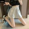 Sports Shorts Women Wear Casual All-match Loose Drawstring Wide Leg Hot Pants