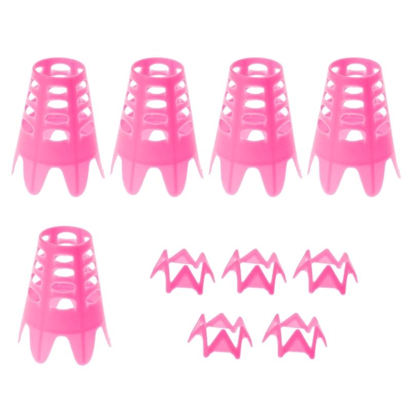 10Pcs Golf Simulator Tees Indoor Golf Tees Golf Mat Tees for Winter Turfs and Driving Range, Pack of 5 Tall and 5 Small